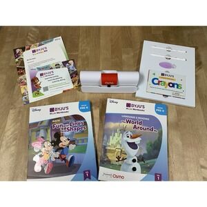 BYJUS Disney Learning Kit Pre K Intro Edition With Osmo Base & Magic Workbooks